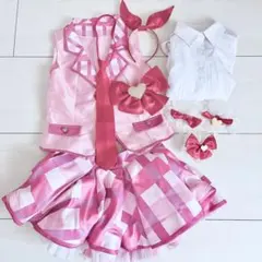 星宮いちご　ピンクステージコーデ　コスプレ衣装　アイカツ