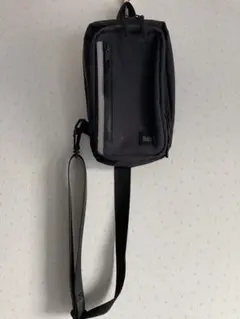 Navy グレー ナイロン ショルダーバッグ