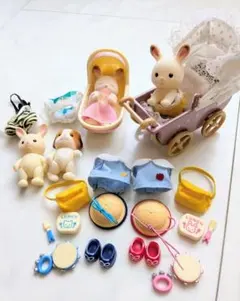 【シルバニアファミリー】赤ちゃん&園児セット