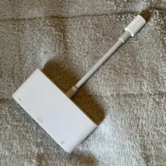 Apple純正 USB Type C-VGA マルチ変換アダプタ ホワイト