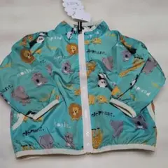 【新品】mimorandミモランド　アニマル　ポケッタブルウィンドブレーカー