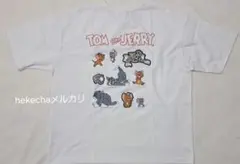 アベイル トムとジェリー プリント ワッペン 刺繍Tシャツ バックプリント 半袖のサムネイル