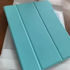 VAGHVE0 水色 iPadケース スタンド機能付き