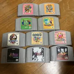 Nintendo64ソフト まとめ売り(10本)