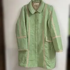 DANAPARIS レース装飾 ライトグリーン