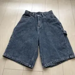 デニムハーフパンツ　repipi armario S 140サイズ