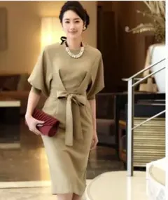 RUIRUE BOUTIQUE バルーン スリーブ ワンピースのサムネイル