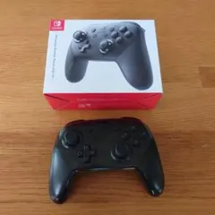 Nintendo Switch Proコントローラー ブラック【ジャンク品】