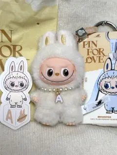 ミ*ー様 「A」POPMART PINFORLOVE イニシャルラブブ　ミニラブ