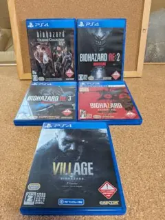 PS4版 バイオハザード5本セット(オリジンズ＋ZVersion4本)