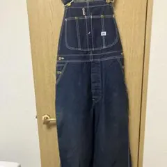 Lee ダークブルー デニムオーバーオール