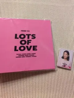 E-girls LOTS OF LOVE マルチホルダー　11種トレカ付き