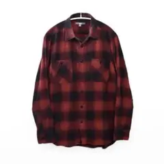UNIQLO オンブレチェック ネルシャツ M