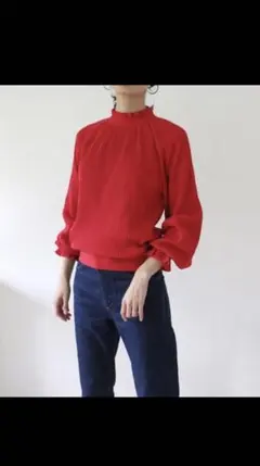 MARILYN MOON リップルニット　新品