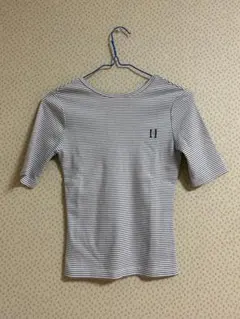 Honey mi honey ボーダー　tシャツ　ネイビーのサムネイル
