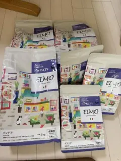 ELMO 室内猫用ドライフード 2kg×3 400g×2 計6.8kg - メルカリ