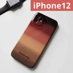 【お洒落】iPhone12ケース 珈琲