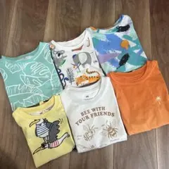 こ*め様 まとめ売り　６枚　H&M エイチアンドエム　Tシャツ　104