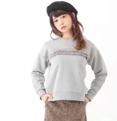 フリル スウェット