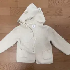 ベビーギャップ　くま耳ニットパーカー