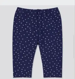 UNIQLO　レギンス　７分丈　水玉