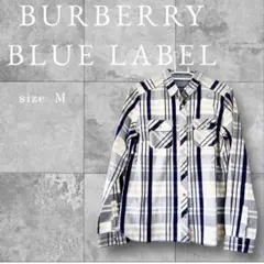 BURBERRY BLUE LABEL チェックシャツ M