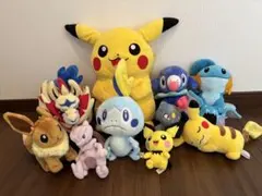 ポケモン ぬいぐるみ まとめ売り 12体セット - メルカリ