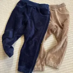 無印良品☆パンツ 90cm ネイビー ベージュ