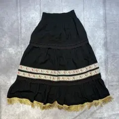 フレアスカート ブラック Mサイズ