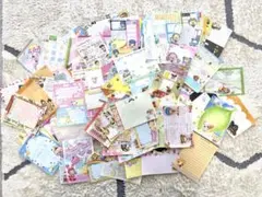 平成レトロ　メモ帳　バラメモ　文房具　まとめ売り　130枚以上