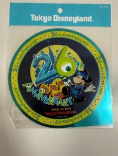 東京ディズニーランド 26周年 モンスターズインク 2009 ステッカー