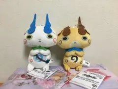 ナムコ限定 妖怪ウォッチ カバンに付けられるぬいぐるみ コマさん コマじろう