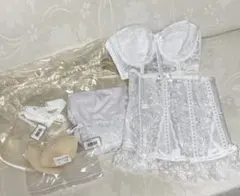 セモア　ブライダルインナー　4点セット(別売りパッド付き)