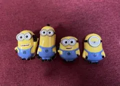 ミニオン 4体セット　クリップ
