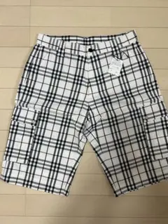 【新品未使用】BURBERRY BLACK LABEL ハーフパンツ