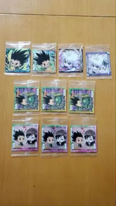 HUNTER×HUNTER シール×ウエハース　ゴン　キルア