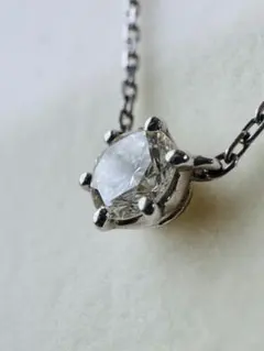 ケイウノ Pt950 Pt850 0.286ct ダイヤモンド ネックレスのサムネイル