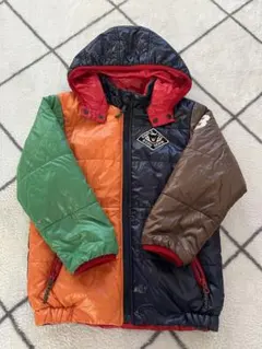 poloのリバーシブルフード付きジャケット