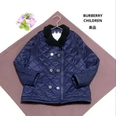 バーバリー　キルティングコート　ノバチェック　中綿コート　150 美品　コート