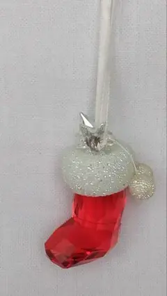 スワロフスキークリスマスオーナメント。
