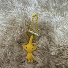 ピクミン 黄色 ストラップ 花付き