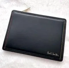 Paul Smith ブラック レザー コインケース