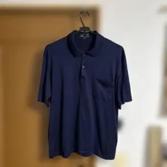 dunhill ポロシャツ ネイビー Lサイズ