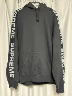 Sサイズ Supreme シュプリーム サイドロゴ パーカー ブラック