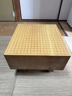 碁盤 天然木 本榧 脚付き 厚5.7寸（17.5cm） へそあり 天地柾目 - メルカリ