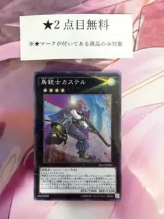 遊戯王 鳥銃士カステル SRP×1枚