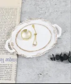 アンティークデザインアクセサリートレー