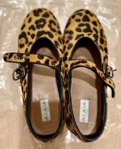 alaia アライア フィッシュネット フラットバレリーナ バレエ 38 美品