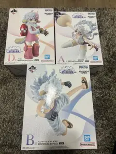 ワンピース 一番くじ フィギュア マルコ ラッキールウ ボニー ギア4