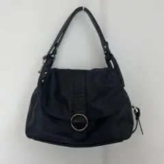gianni notaro 2way ショルダーバッグブラック　黒のサムネイル